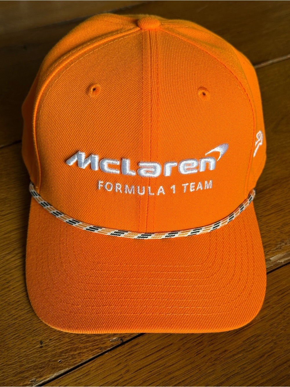 New Era McLaren Orange Rope-Trim Baseball Cap